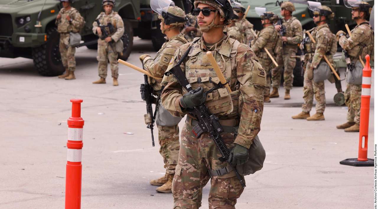 Despliegan en Texas a 5 mil elementos de la Guardia Nacional contra protestas