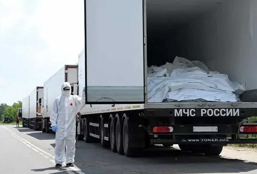 Rusia entregó a Ucrania otros mil 200 cuerpos de soldados caídos