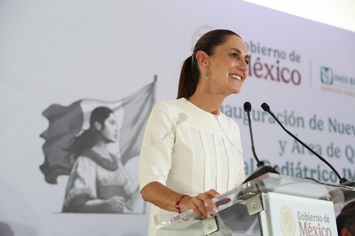 «Ni nos quebramos ni nos acobardamos», sentencia Sheinbaum en gira por Sinaloa