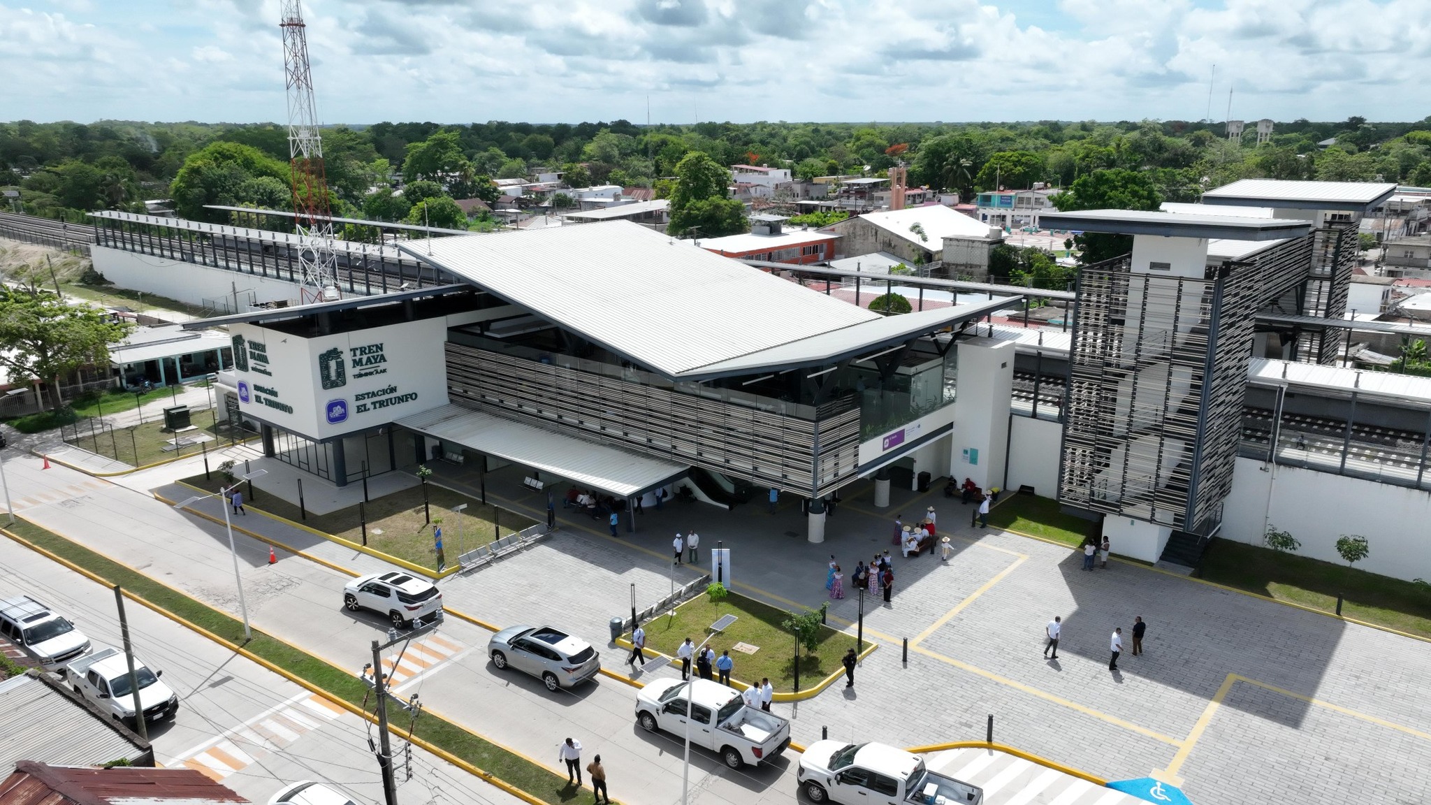 Inauguran estación Tenosique del Tren Maya; Tabasco se abre al mundo y al desarrollo