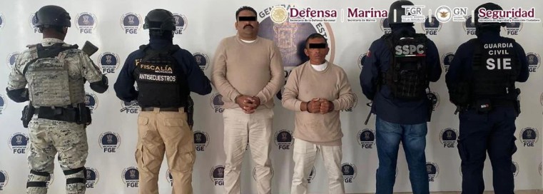 Autoridades mexicanas capturan a dos hombres acusados de extorsión en estado de Michoacán