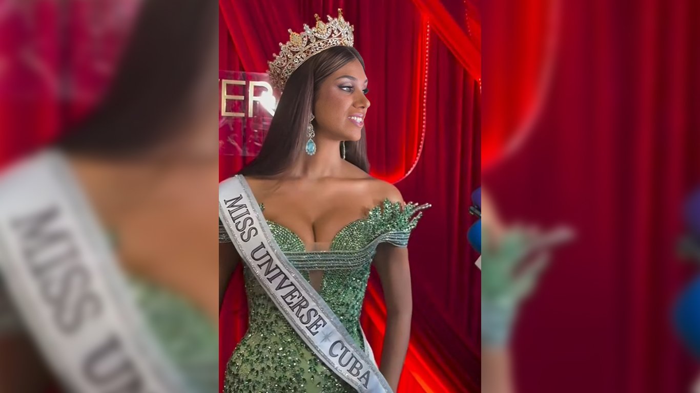 Lina Luaces, la hija de Lili Estefan, es coronada como Miss Universe Cuba 2025