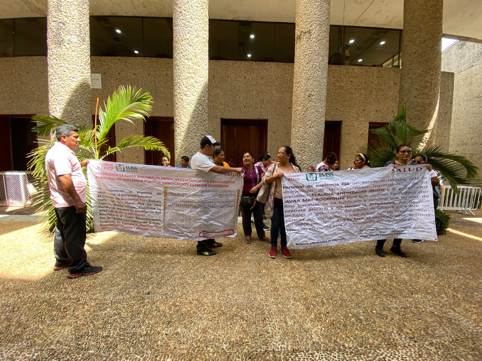 Trabajadores del IMSS-Bienestar convocan a conformar padrón de suplentes para basificación