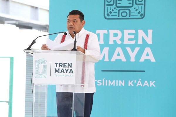 Garantiza Javier May obras complementarias para impulsar el Tren Maya