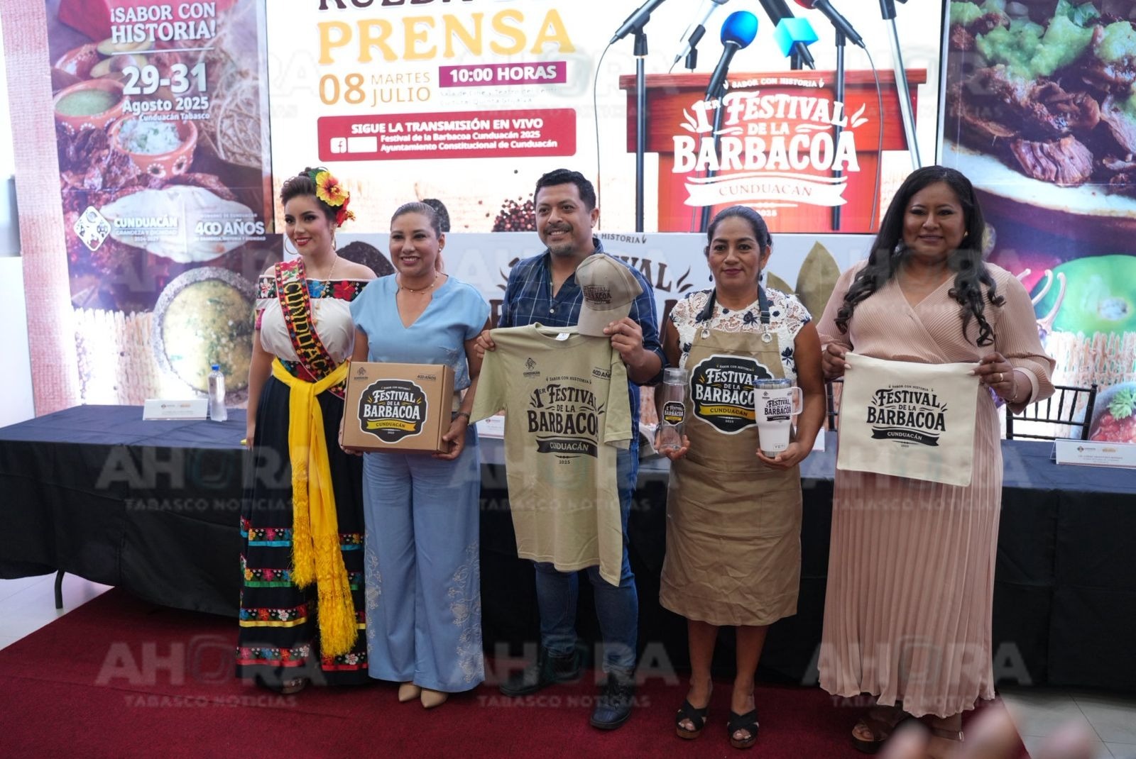 Anuncian Primer Festival de la Barbacoa 2025 en Cunduacán