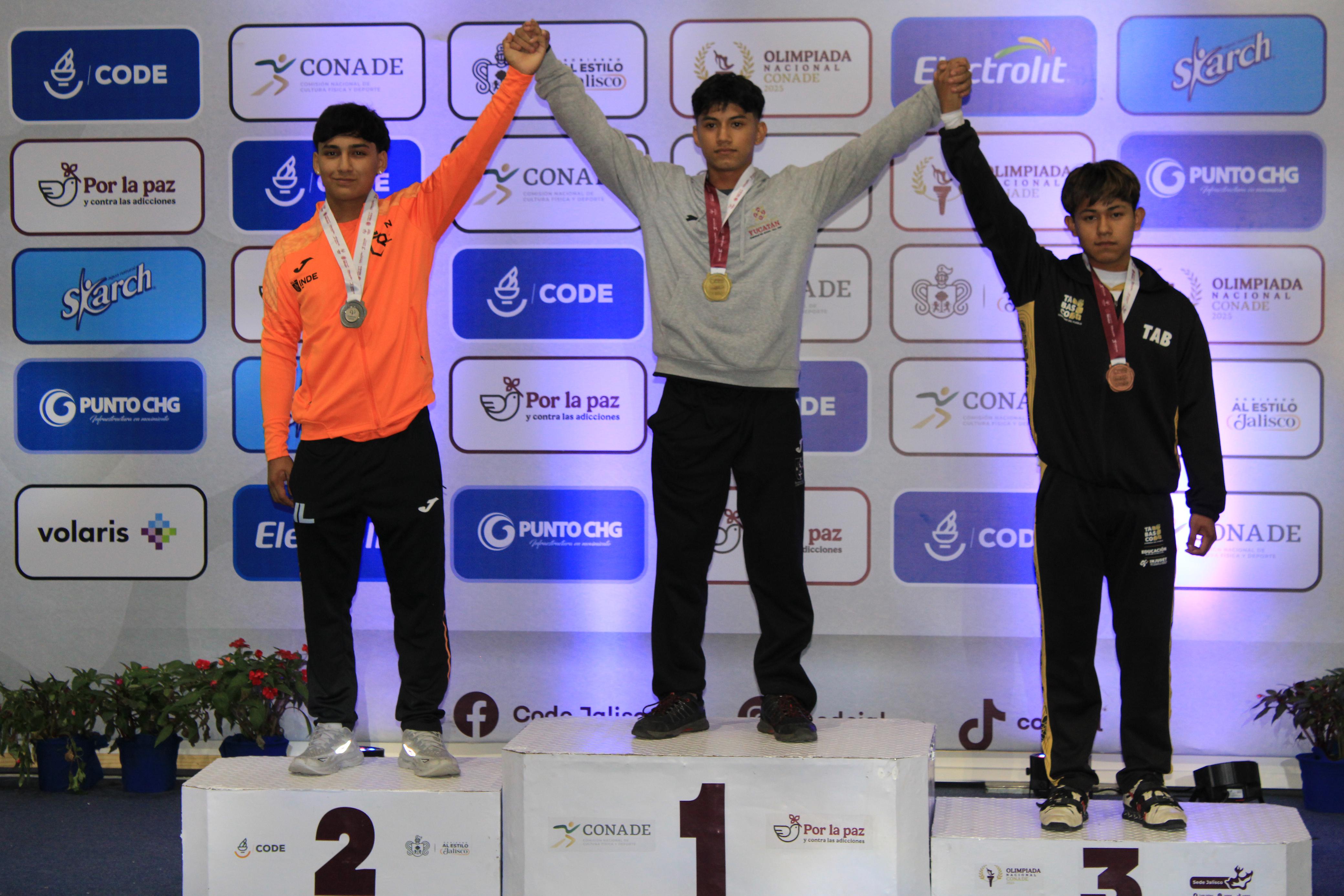 ¡Tabasco supera las 50 medallas en Olimpiada Nacional 2025!