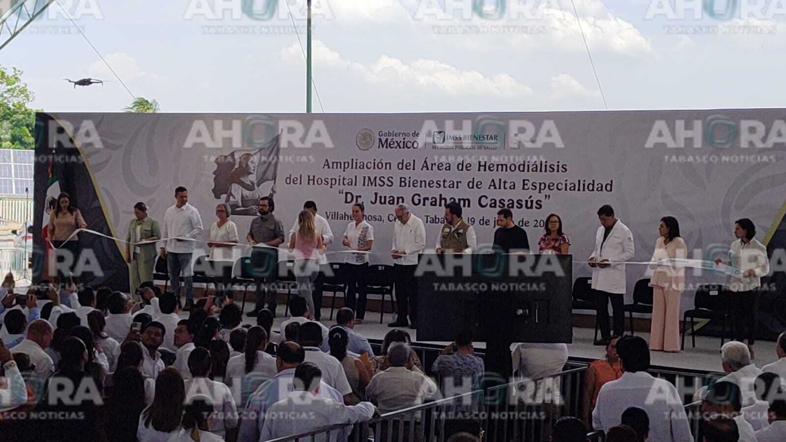 Sheinbaum anuncia inversión de 2 mmdp para el sistema de salud en Tabasco