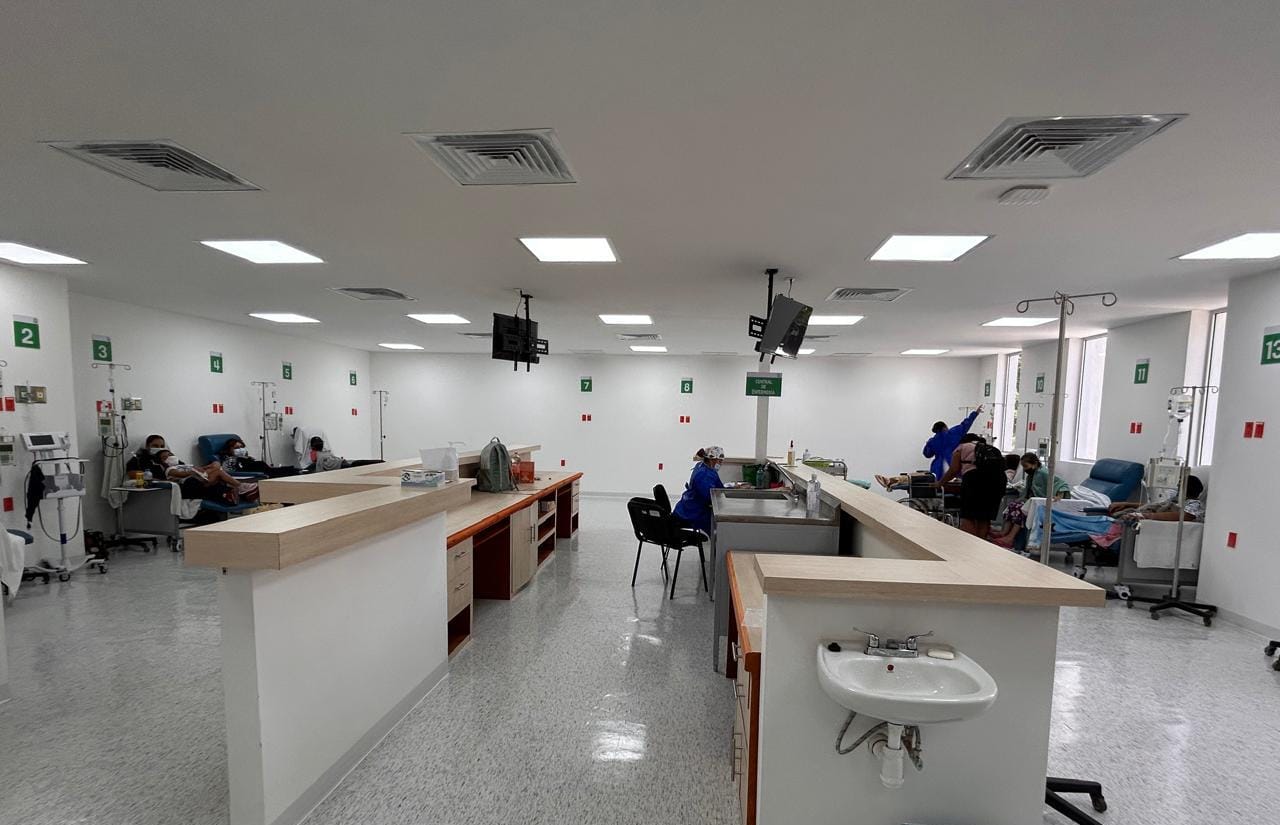 Inicia operaciones área remodelada de quimioterapia ambulatoria en HGZ No. 46 del IMSS Tabasco