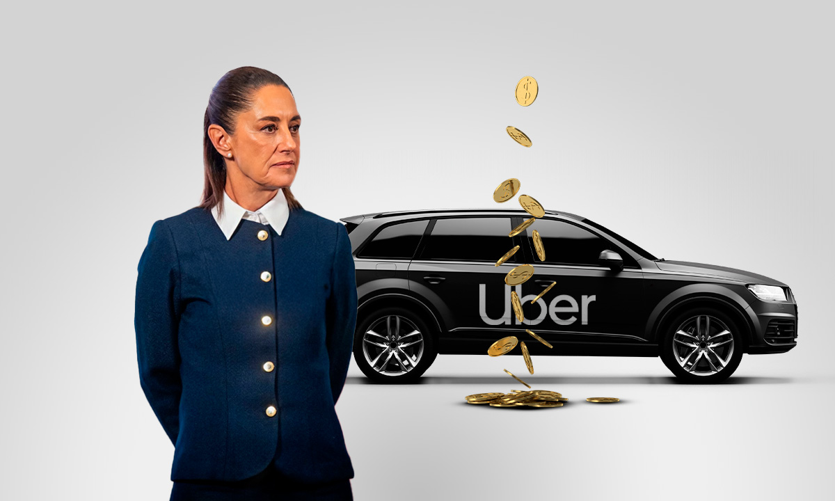Uber no debe trasladar costo de reforma laboral a clientes: Sheinbaum