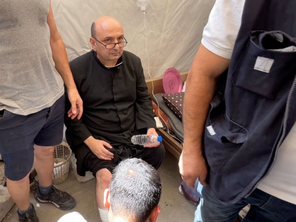 Ataque israelí contra la única iglesia católica en Gaza deja dos muertos