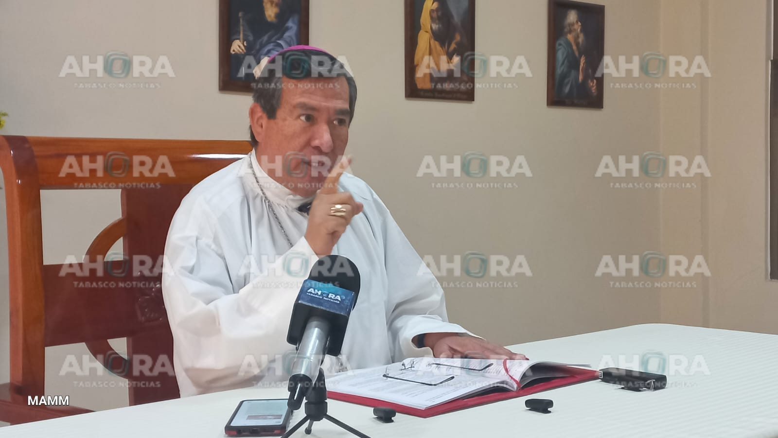 Caso del Senador Adán Augusto López Hernández está en manos de las autoridades: Obispo de Tabasco