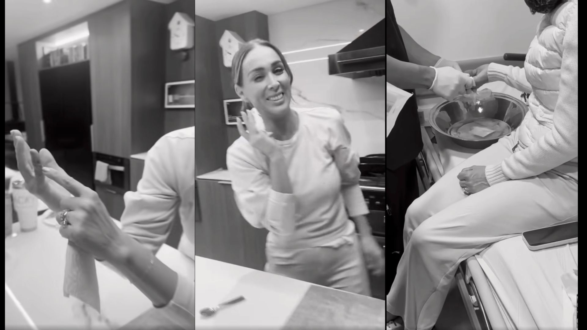 Jacqueline Bracamontes revela accidente en su cocina que la llevó al hospital