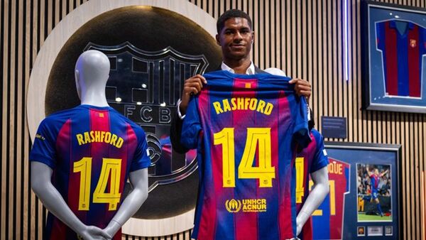 Marcus Rashford es presentado como nuevo jugador de Barcelona