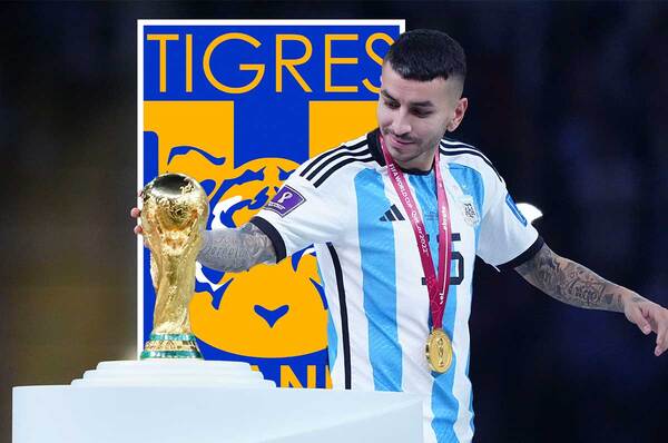 Exjugador del Atlético de Madrid y campeón del mundo con Argentina llega a Tigres