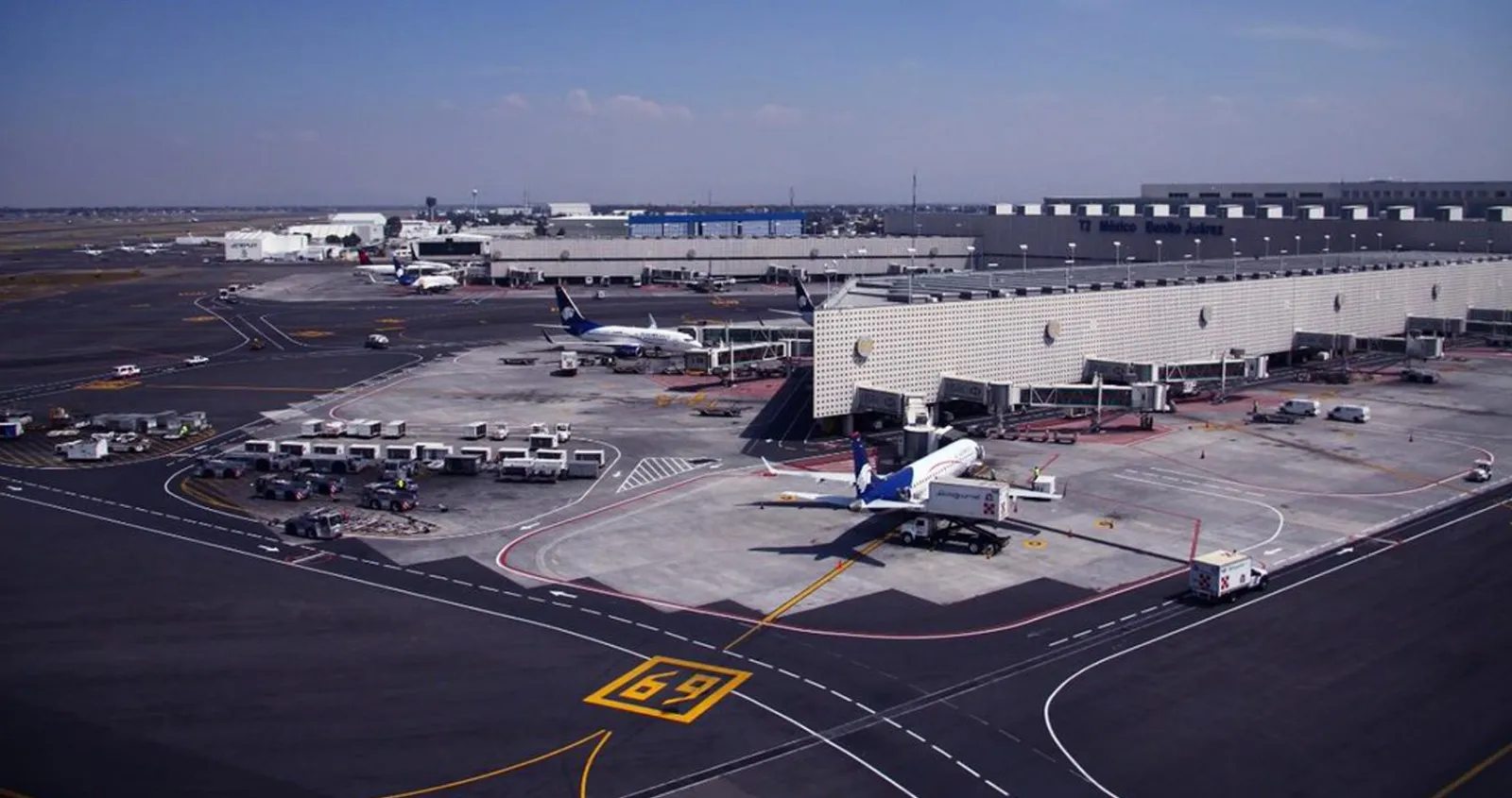 Se registra incidente aéreo en el AICM: dos aviones estuvieron a punto de chocar