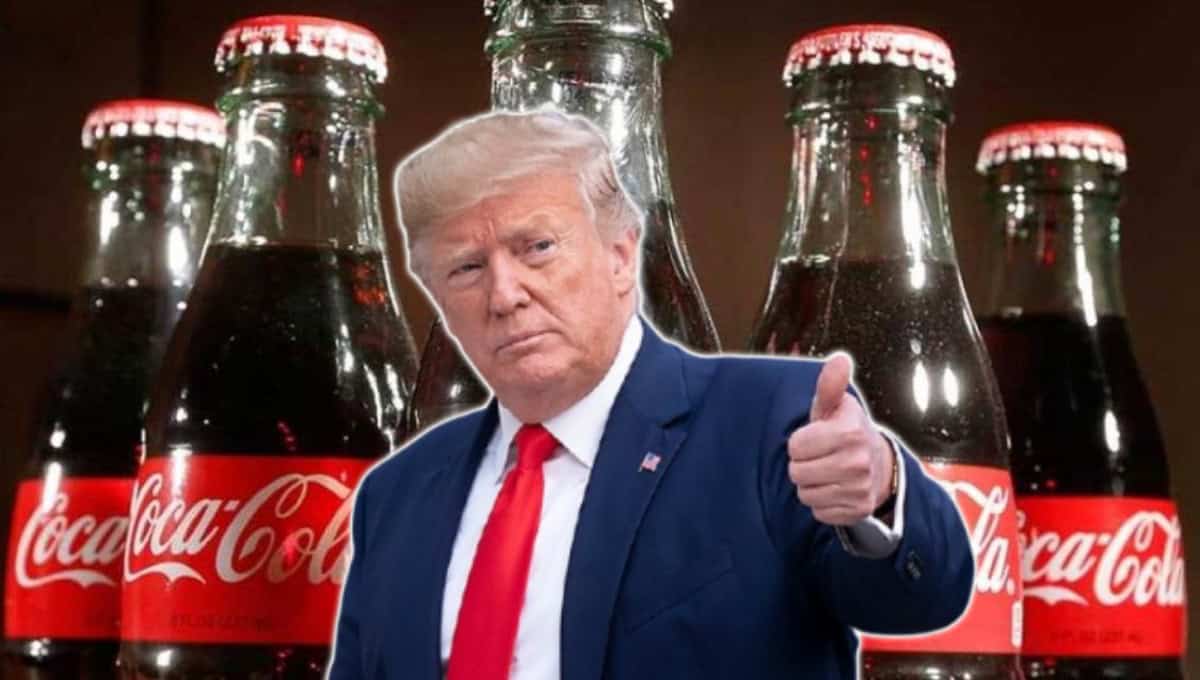 Trump dice que Coca-Cola usará azúcar de caña en EEUU