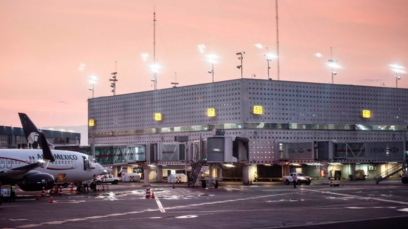 AICM reanuda operaciones tras suspensión por lluvias en CDMX