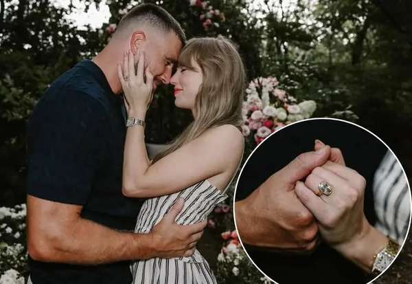 ¿Cuánto costó el anillo con el que Taylor Swift se comprometió con Travis Kelce?
