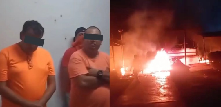 Ocho personas fallecidas en motín y incendio en el Cereso de Tuxpan, Veracruz