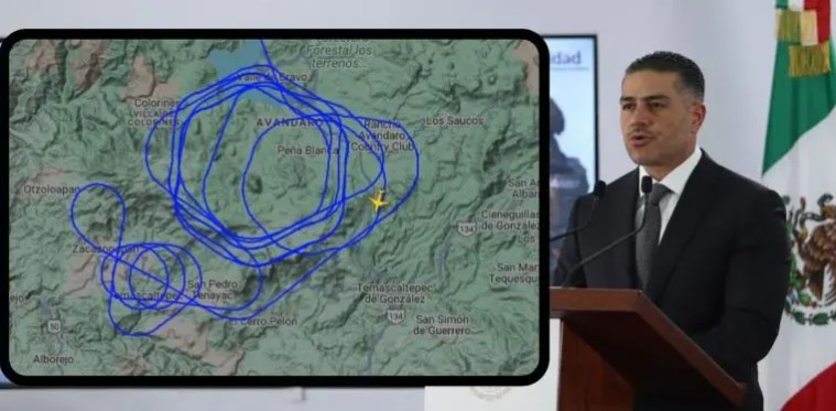 Dron de EU sobrevoló el Estado de México por petición del gobierno mexicano, dice Harfuch