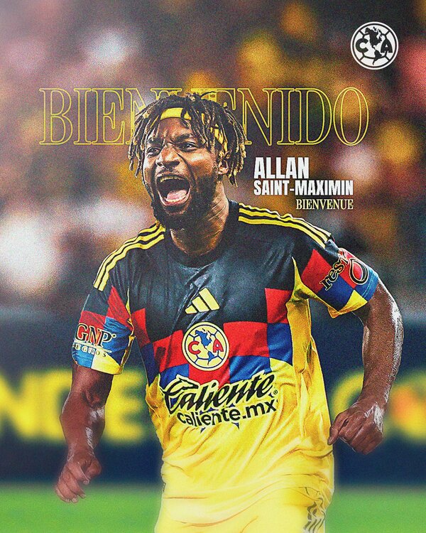 Allan Saint-Maximin es nuevo jugador del América