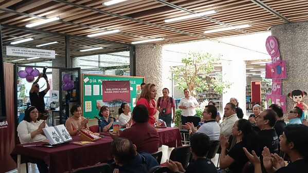 Presentan antología «Mujeres que no callan desde la discapacidad» en sistema braille