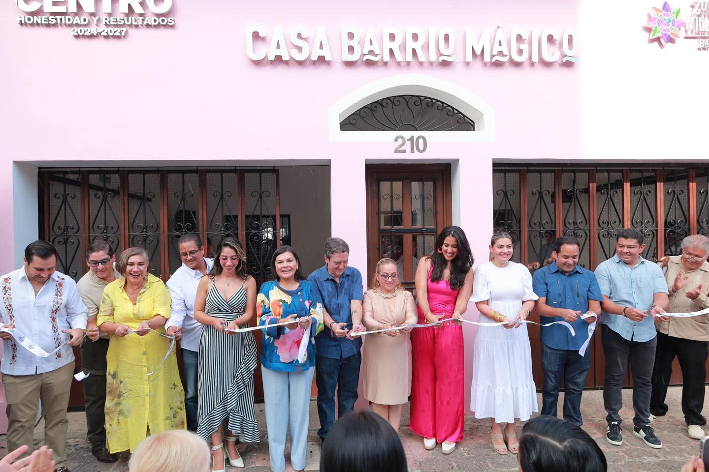 Inaugura Yolanda Osuna la Casa Barrio Mágico; promoverá atractivos de Zona Luz de Villahermosa