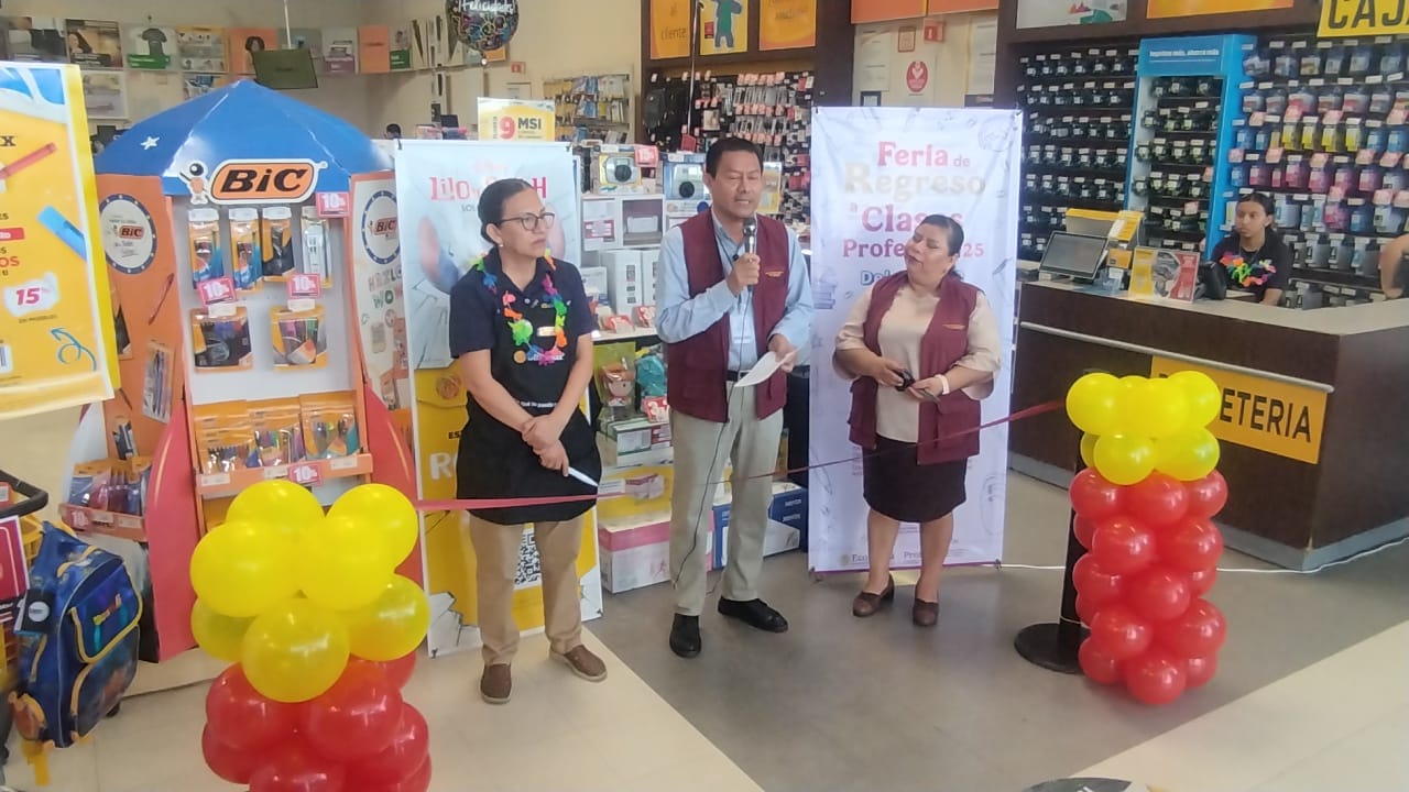Inaugura la ODECO Golfo Sur la Feria de Regreso a Clases 2025
