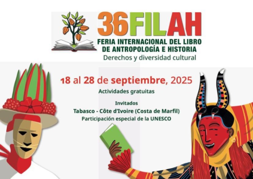 Tabasco mostrará su diversidad cultural en la FILAH 2025