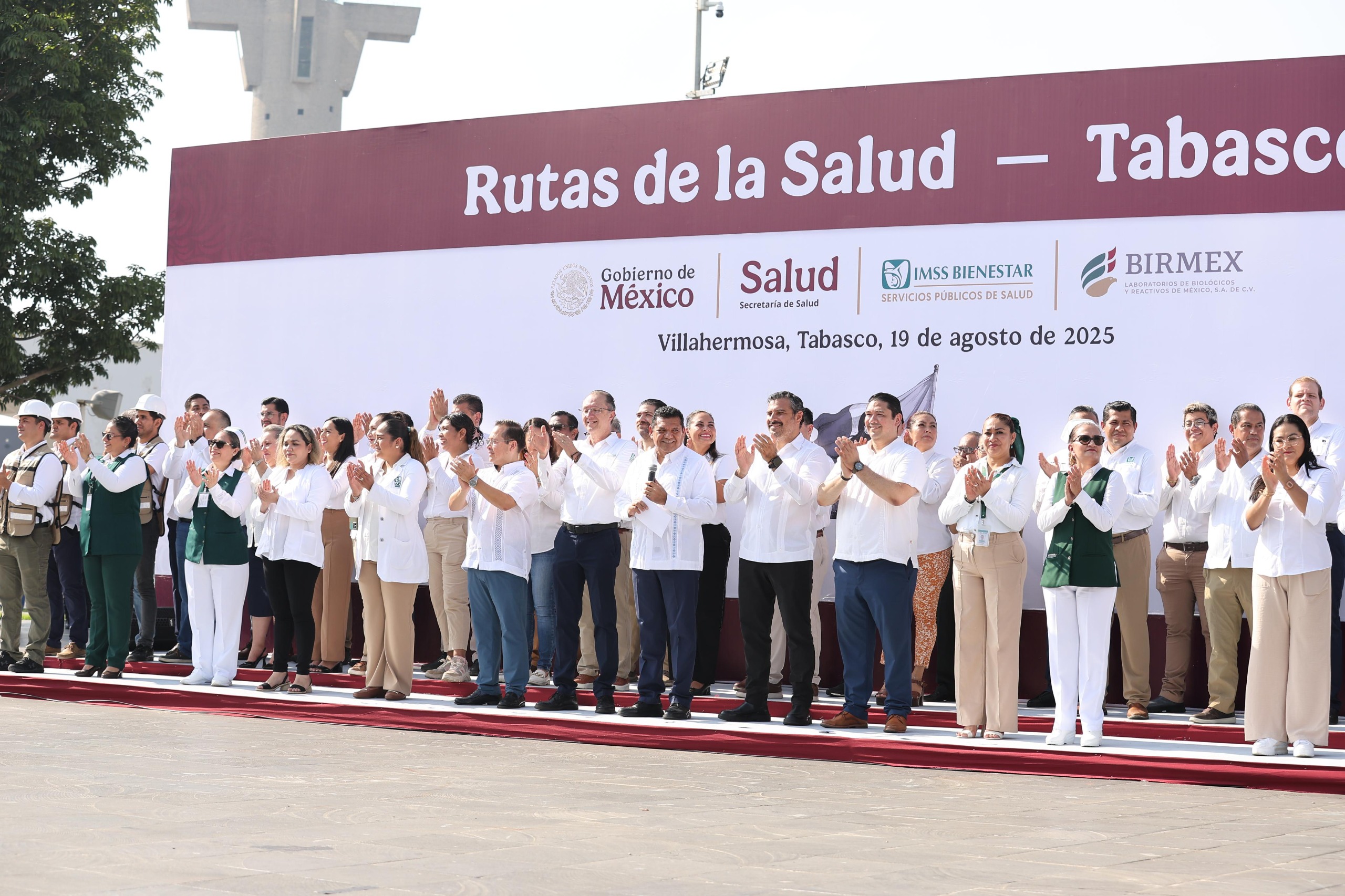 Arrancan ‘Rutas de la Salud’, Gobierno del Pueblo y de México ponen en marcha nueva red de distribución de medicinas del IMSS-Bienestar en Tabasco