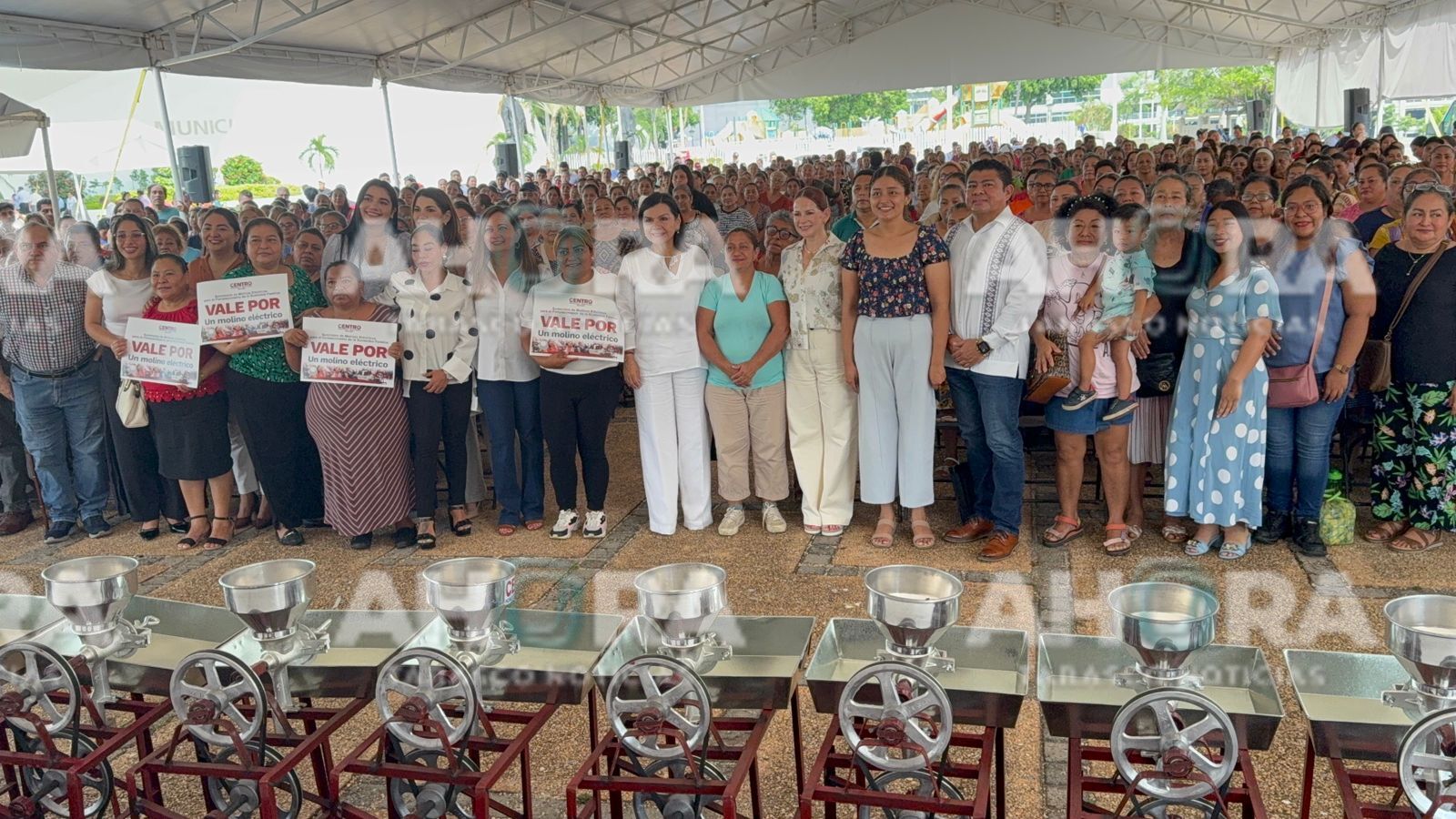 Entrega Centro 518 molinos con sentido de inclusión social