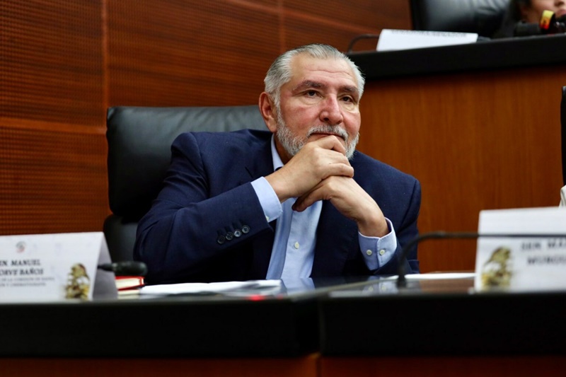 Adán Augusto evita aclarar su futuro en el Senado