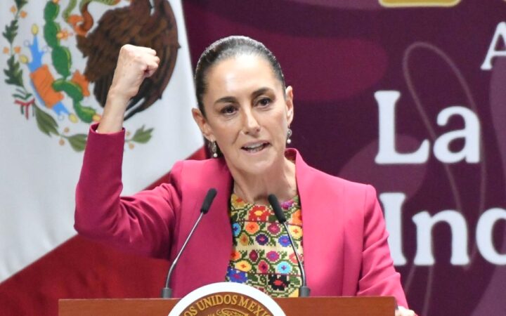 En México, “manda el pueblo”: Claudia Sheinbaum