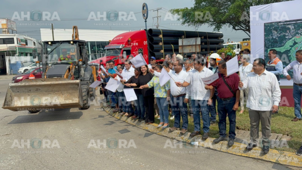 Inicia construcción de red de agua entubada en la colonia Miguel Hidalgo