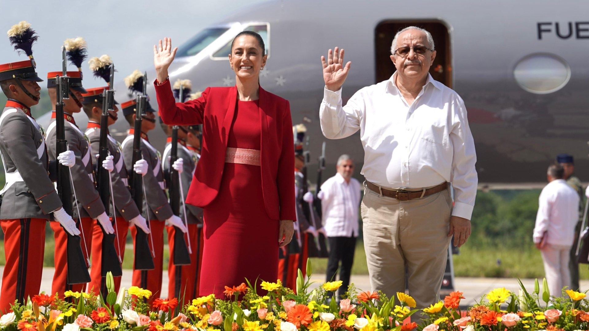 Sheinbaum se reúne con Bernardo Arévalo en Guatemala