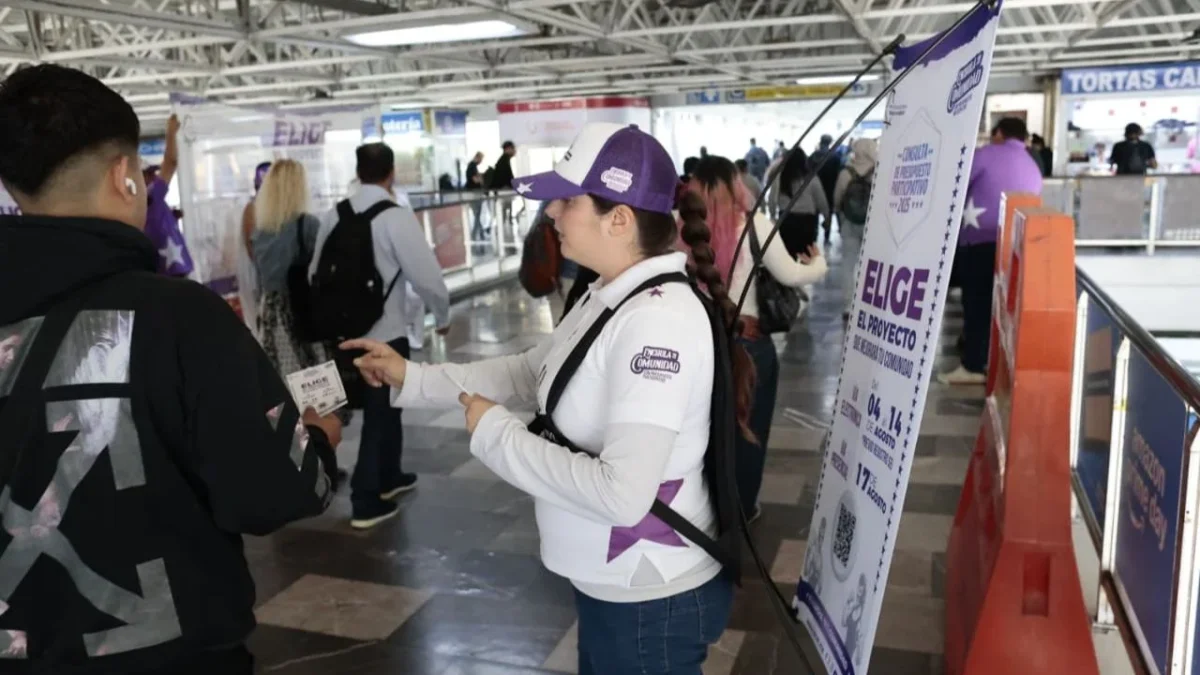 Todo listo para la jornada de Presupuesto Participativo en la Ciudad de México