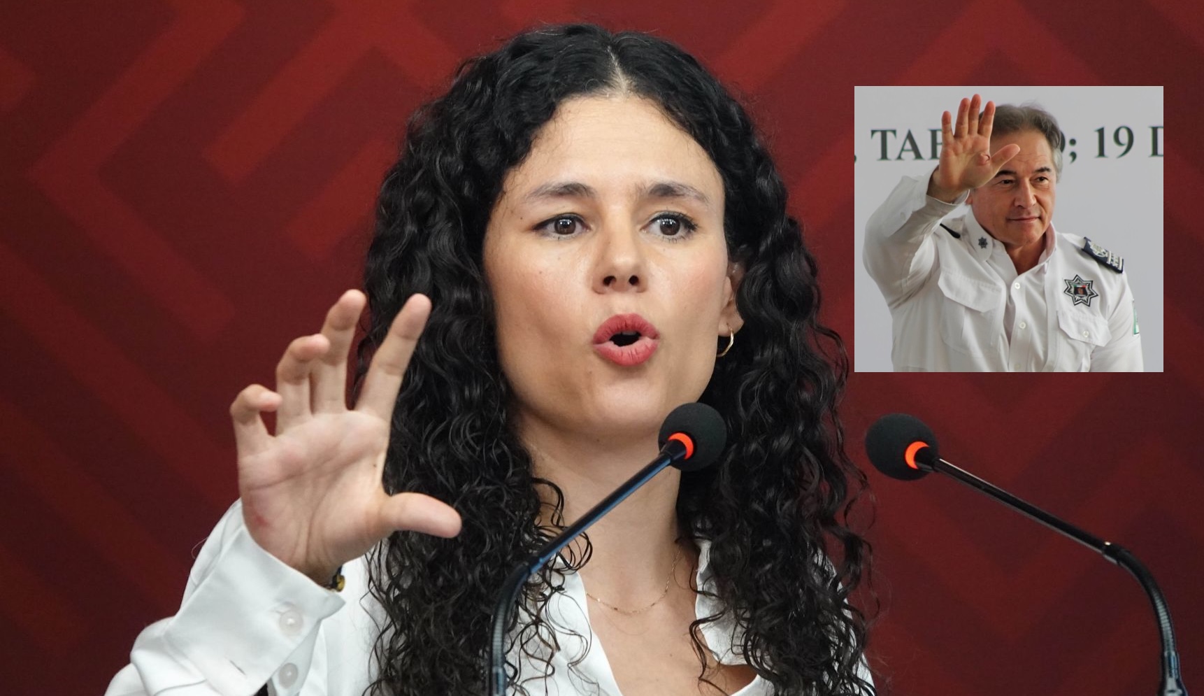 Hernán Bermúdez es militante de Morena, pero con derechos suspendidos: Luisa María Alcalde