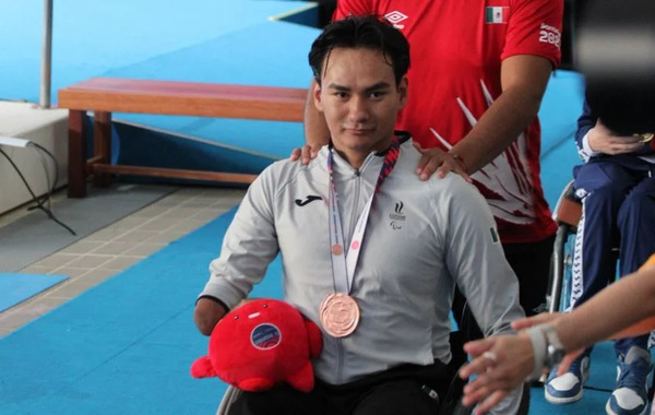 El mexicano, Ángel Camacho, gana bronce en el Mundial de Para Natación 2025