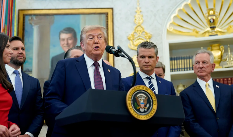 Trump asegura que once miembros del Tren de Aragua fueron eliminados en ataque a barco