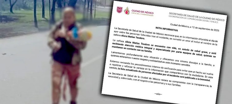 Secretaría de Salud reconoce que ‘Abuelita Heroína’ sigue con vida