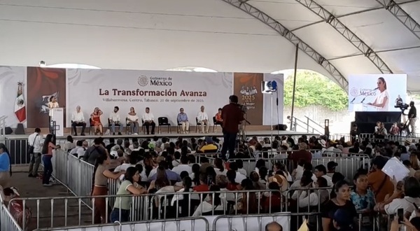 Programas sociales reducen 22% la pobreza en Tabasco: Claudia Sheinbaum