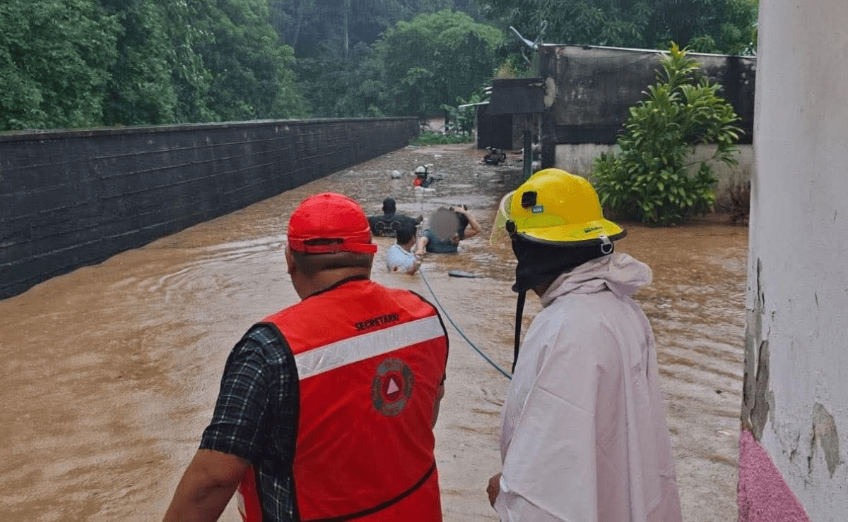Lluvias en Chiapas provocan la muerte de niña de 9 años