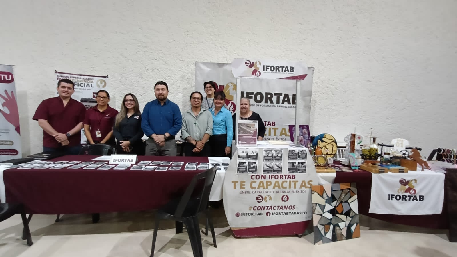 Tras capacitarse en IFORTAB 11 personas ya trabajan en el Tren Maya: Walter Manrique