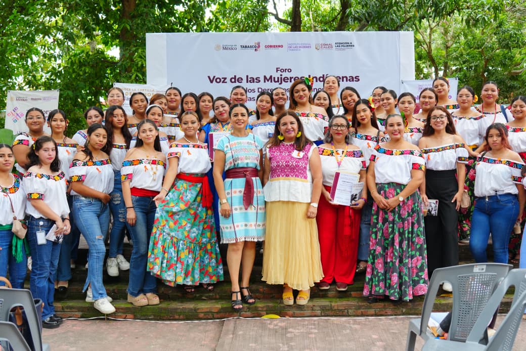 Realizan en Comalcalco el foro “Voz de las Mujeres Indígenas”