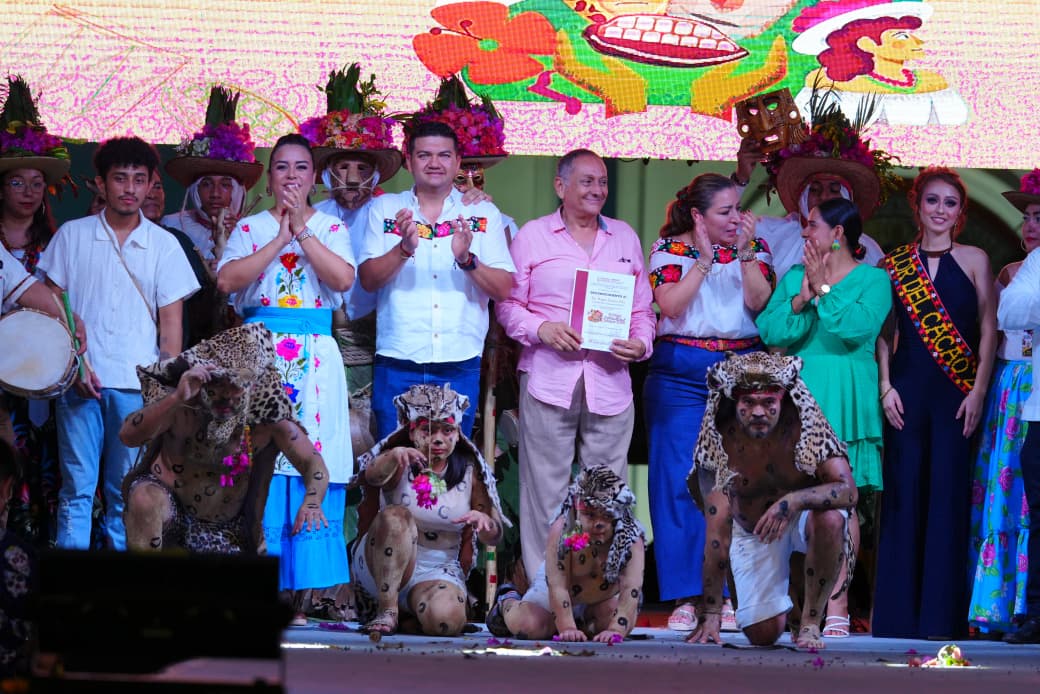 Inaugura Ovidio Peralta Festival Intercultural Tabasco 2025