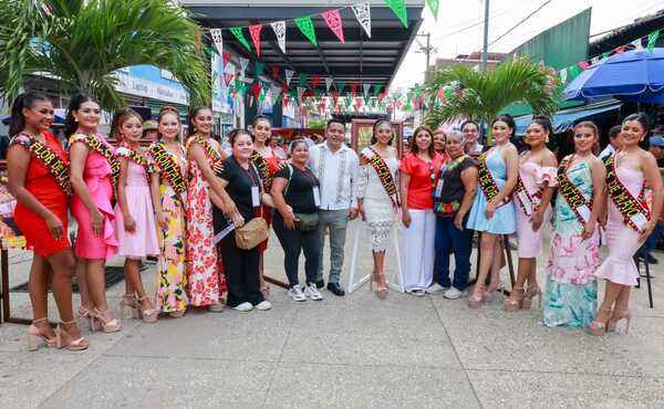 Develan fotografías de las 10 embajadoras rumbo a la elección de la Flor de la Piña 2025