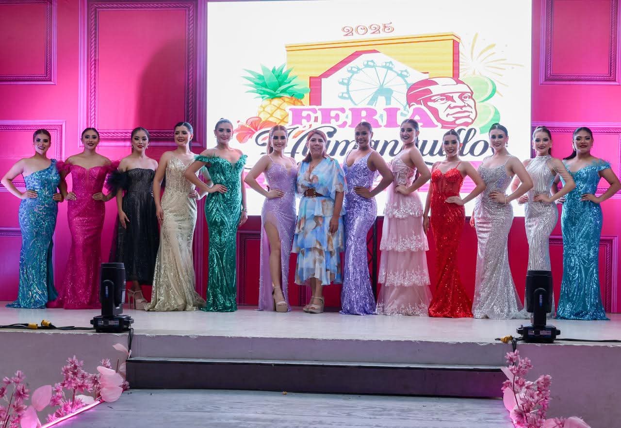 Brillan embajadoras en desfile de modas de la Flor de la Piña 2025