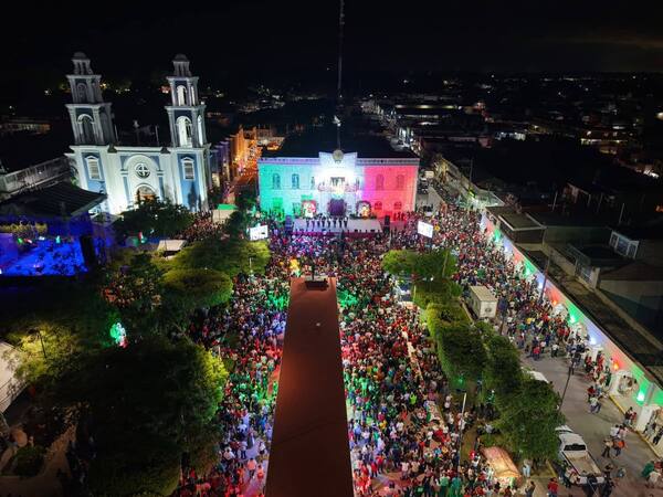 Comalcalco celebra con orgullo el 215 Aniversario del inicio de la Independencia de México