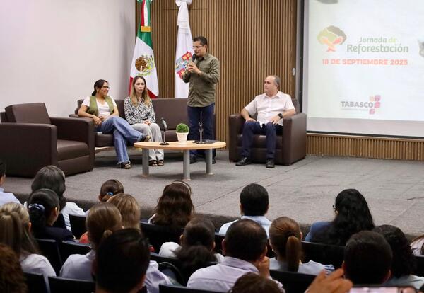 Tribunal Superior de Justicia de Tabasco se suma a la Jornada de Reforestación