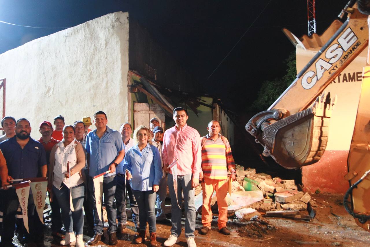 Inicia Ovidio Peralta reconstrucción integral de las oficinas de Limpia y Ornato